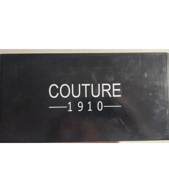 Couture 1910 Men's Charcoal Colored Slip On Dress Shoes Size 9.5M - Picture 2 of 10